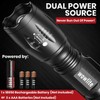 wowlite LED Torch Flashlight, V1000 Ultra Bright Flashlight with 5