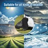 Caravan Hitch Cover - Trailer Hitch Cover with Breathable Oxford