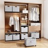 HOUSE AGAIN 2 Pack Shoe Organizer for Closet, Shoe Storage