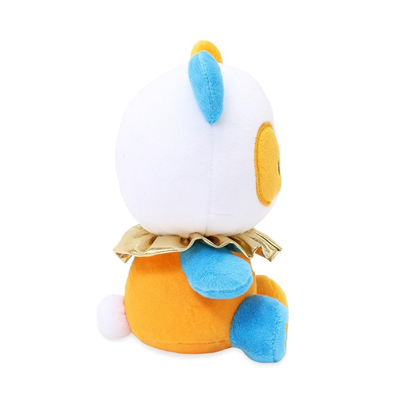 Anirollz Clown Pandaroll Sitting Plush – Soft Circus-Themed Stuffed Animal