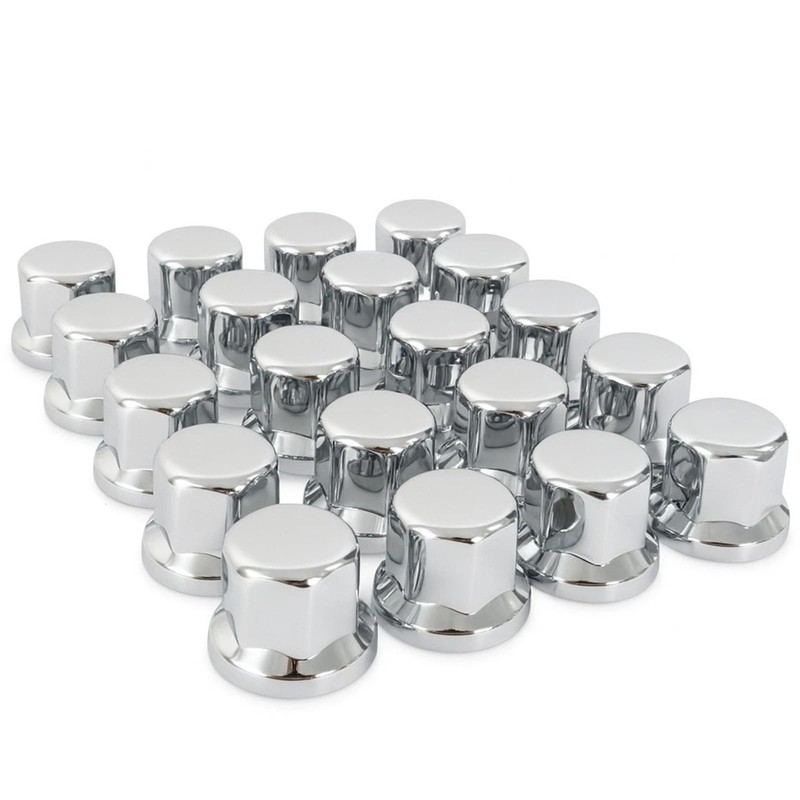 Easy Link 25 copribulloni per ruota da 32 mm, cromati