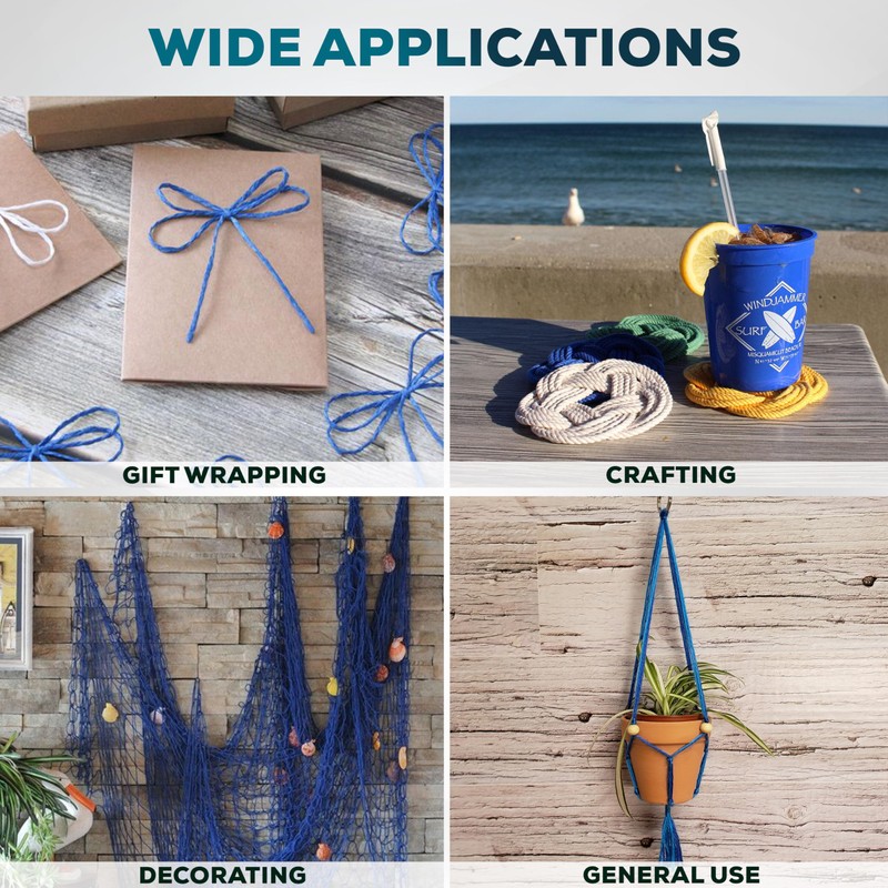 Mason String Line for Straight, Level Lines in Construction, Gardening