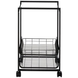 Advantus Mobile File, Holds Letter Files, 15-Inch by 12-7/8-Inch by 20-7/8-Inch, Black (34075)