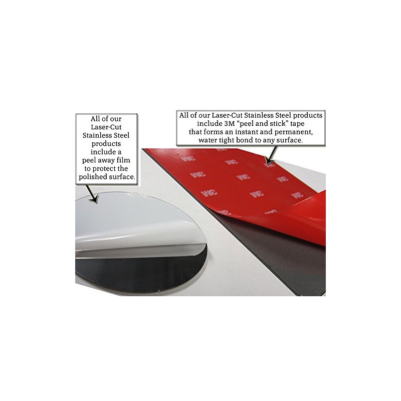 QAA is Compatible with 2013-2019 Ford Escape 1 Piece Stainless