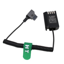 HangTon D-tap DMC-DCC17 Power for Panasonic Lumix GH6, G9, G9 II, S5, S5 II, S5 IIX, GH5m2, GH5S DSLR Camera DMW-BLK22 Dummy Battery