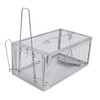 Iron Rat Mouse Trap Cage Single Door Live Animal Trap