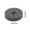 Gatuida 12pcs Carbon Fiber Speaker Isolation Feet Pads Reduce for