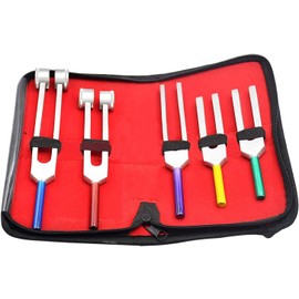 Precise Canada Premium Tuning Fork Set of 5 Pcs C2048 C1024 C512 C256 C128