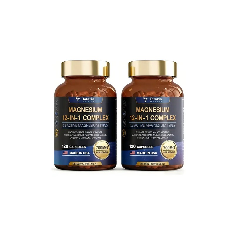2pcs Complejo Magnesio 120 Caps 700mg