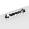 ZEONHAK 2 Pack A4 Plastic Clipboard Storage Boxs, Clear Clipboard