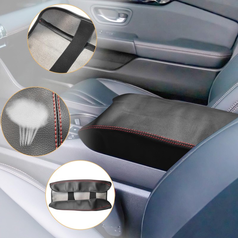 SUNBREATH Compatible with Center Console Armrest Cover for Honda Pilot