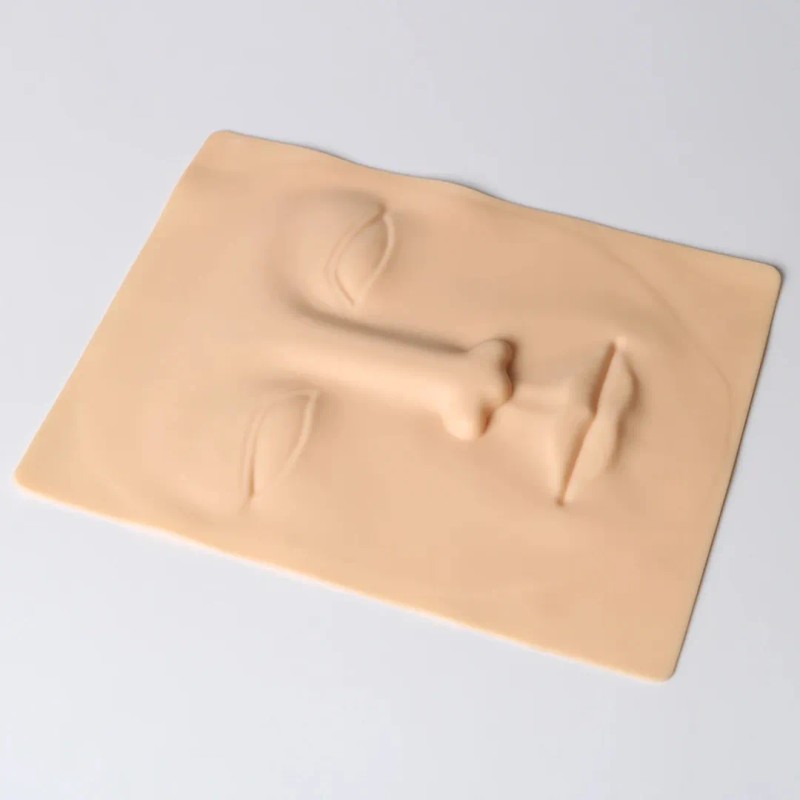 2 Piel Sintética De Látex 3d Para Practicar Microblading