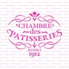 French Label Chambre des Patisseries Stencil Template for Walls and