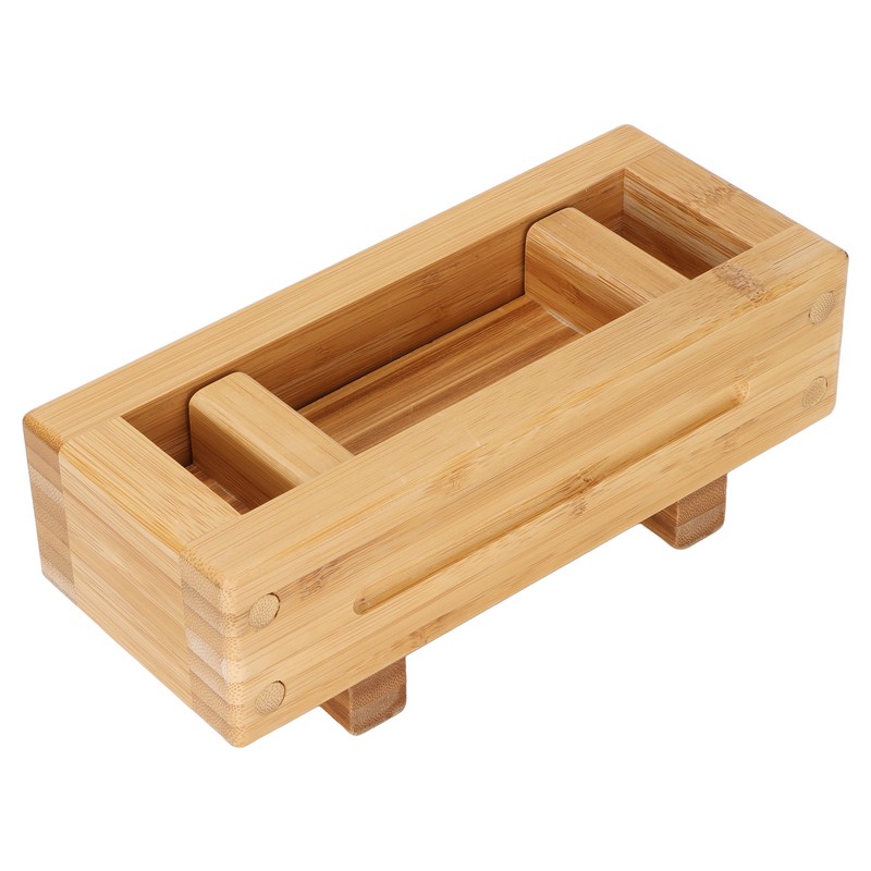 Wooden Sushi Press Mold DIY Rectangular Odorless Portable Rice Mold