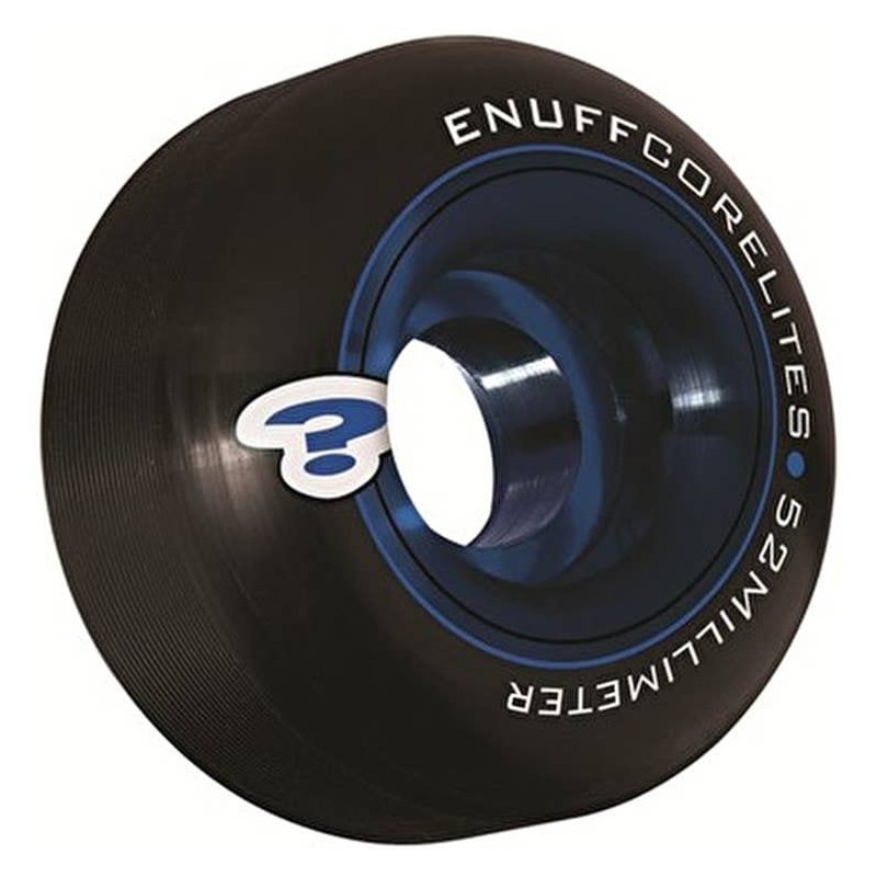 ENUFF Corelites Wheels,Unisex Adult, unisex_adult, ENU525_Única_Negro / Azul, Black/Blue, one