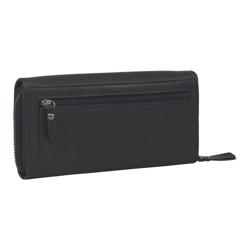 Burkely Antique Avery Leather Wallet 18.5 cm, black