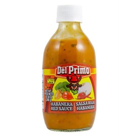 Del Primo Habanera Red Sauce / Salsa Roja, 10.5 oz  Hot / Picante Hot Sauce