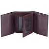 Stealth Mode Cartera RFID de Cuero Para Hombre, Triple Pliegue,