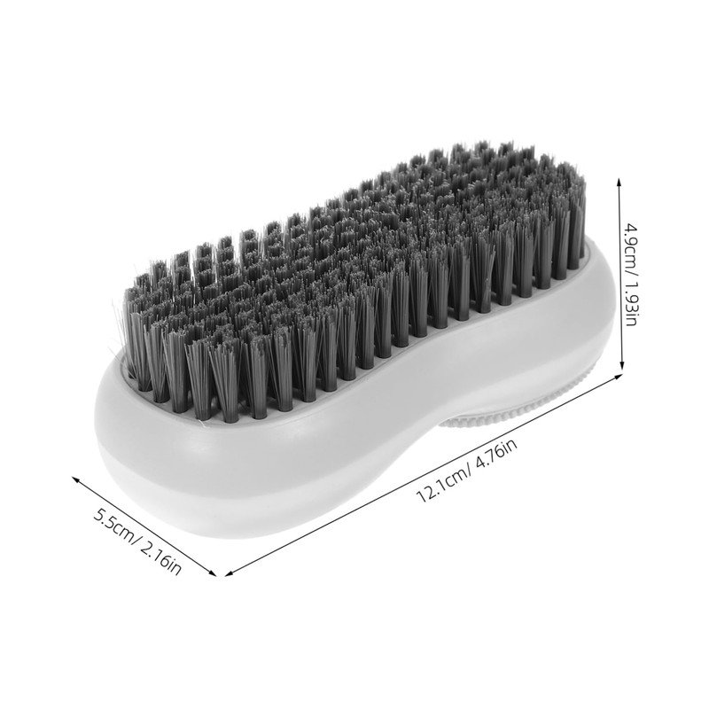 SAFIGLE Lovely Dual Sided Laundry Scrub Brush Multi Functional Soft