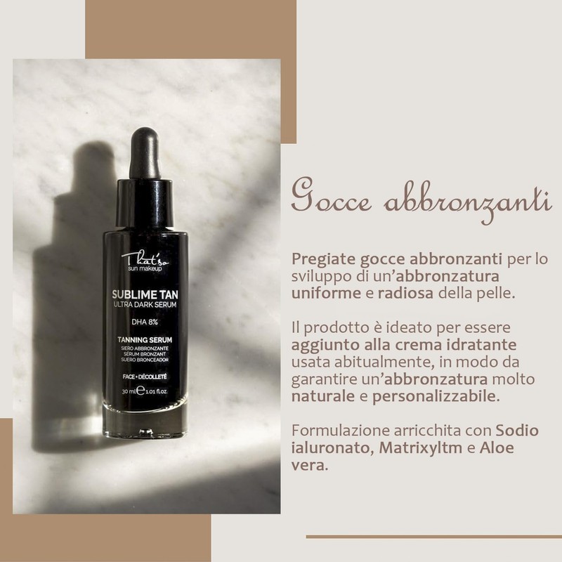 That'So Sublime Tan Drops - High Quality Tanning Drops for