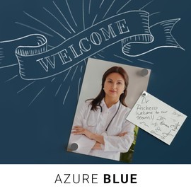 Magnetize-It! Magnetic Chalkboard Paint (Water Based) – Azure Blue Deco Color Extra Strong and Sustainable, All-Purpose Interior 1L