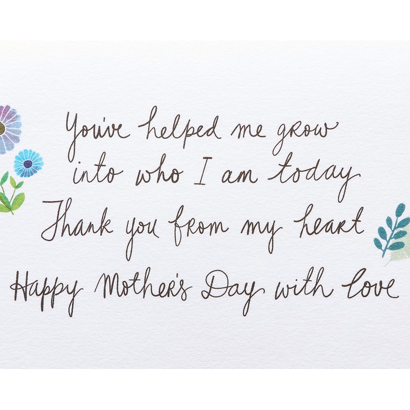 Papyrus Mothers Day Card For Mom (Helped Me Grow)
