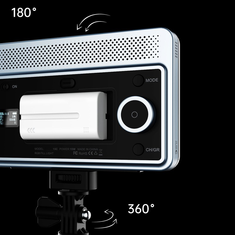 Fill Light LED 2200mah 18W 2800K‑6800K Portable Photography Lighting for