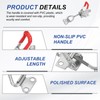 PATIKIL Toggle Latch Clamp 4002 Style, 2 Pcs Stainless Steel