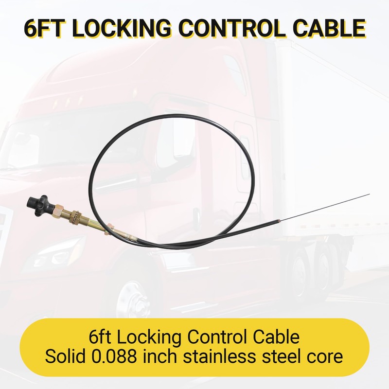 FANHAY VCGTX06 6FT Heavy Duty Vernier Adjustable Black Locking 6