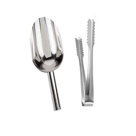 Sweet Candy Buffet Ice Tongs & Scoops (Silver-1 set)