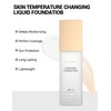 Erinde Foundation Colour Changing, Colour-Changing Foundation for Mature Skin, Concealer