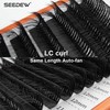 SEEDEW 3D Autofan Lashes, 0.05 LB Curl 8-15mm, Multilayer Volume