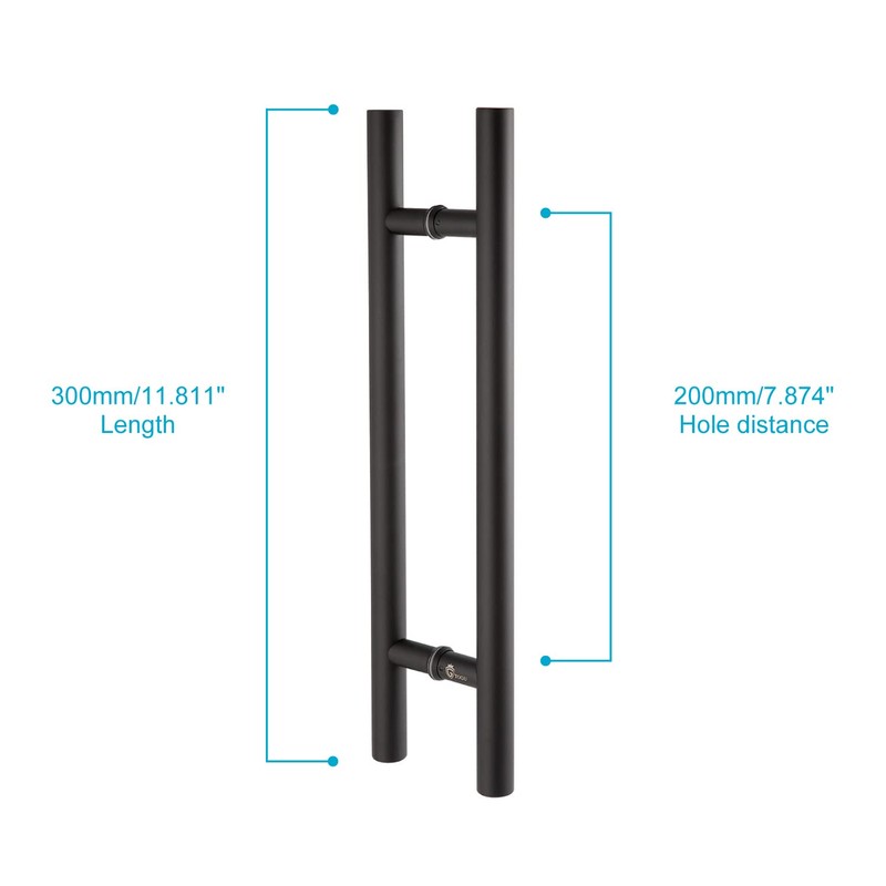 TOGU TG-6012 300mm/12 inches Solid Standoffs Heavy-Duty Stainless Steel 304