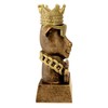 Crown Awards G.O.A.T. Sculpture Trophy, 7" Customizable Award - Add
