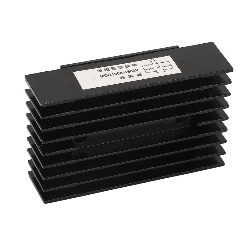 2Pcs Single Phase Bridge Rectifier 100A 1600V 4 Terminals Current