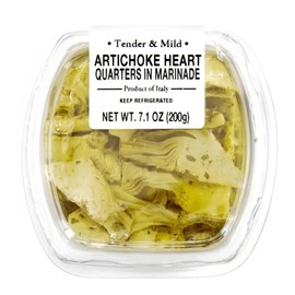 Fresh Pack Marinated Artichoke Heart Quarters, 7.1 oz, 12 Pack