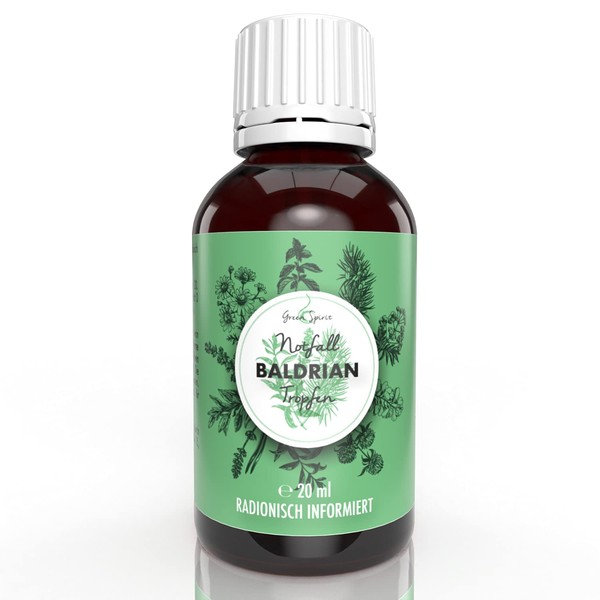 Valerian Drops by Green Spirit | The Little Helper | Storage Pack with 20 ml