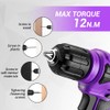 DEKOPRO Tool Set: Tool Kit with 8V Cordless Drill, Hand