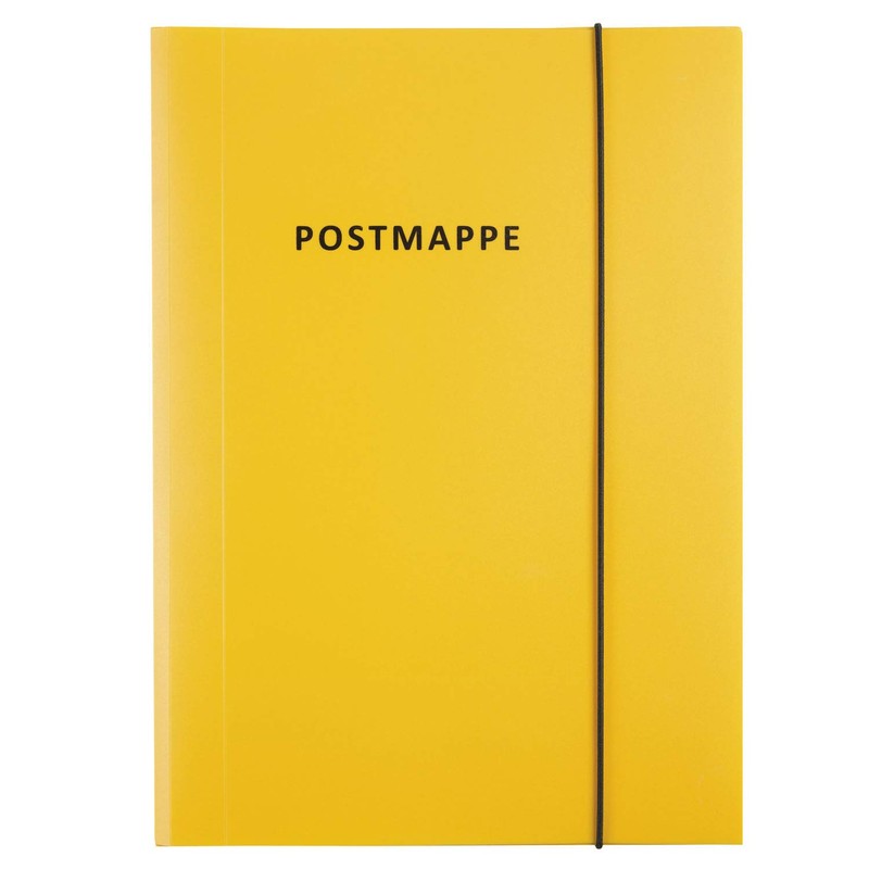 Idena 10021 Polypropylene DIN A4 Mail Folder with Elastic Band,