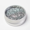 Biodegradable Glitter (1/2 Oz Tin, Fine Silver Mix)