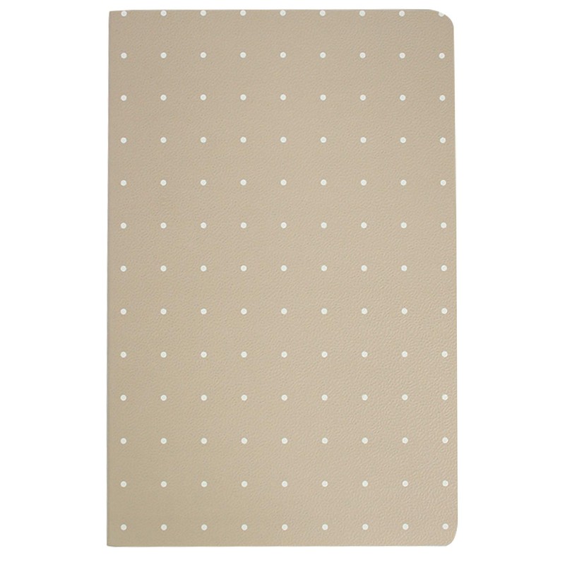 Emartbuy Dots Soft Cover Notebook Diary Notepad Writing Pad Diary