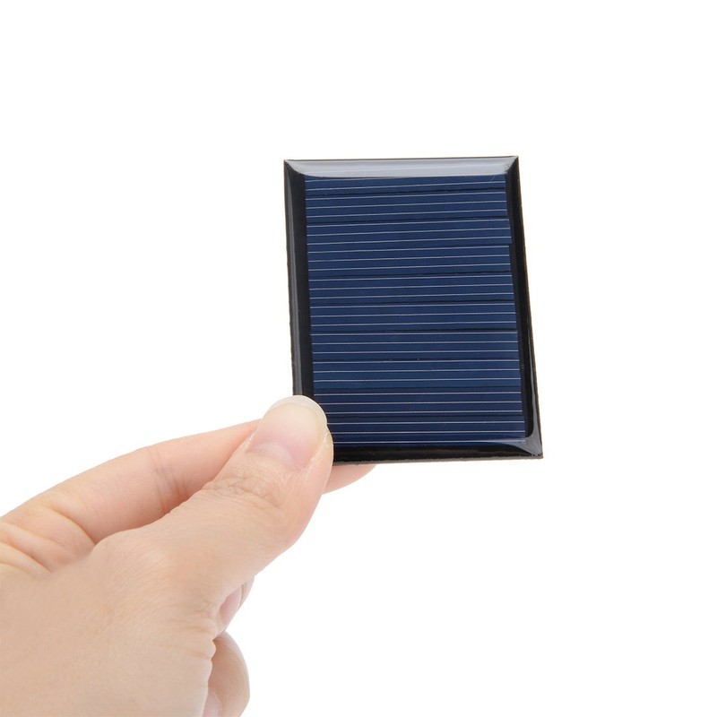 uxcell® 5Pcs 5V 50mA Poly Mini Solar Cell Panel Module