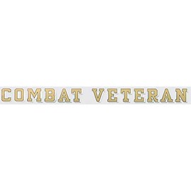 Mitchell Proffitt Combat Veteran Decal, Window Strip