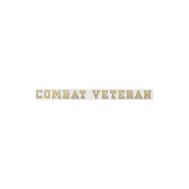 Mitchell Proffitt Combat Veteran Decal, Window Strip