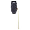 B&P Lamp® E26 Medium Base Phenolic Pull-Chain Socket with UNO
