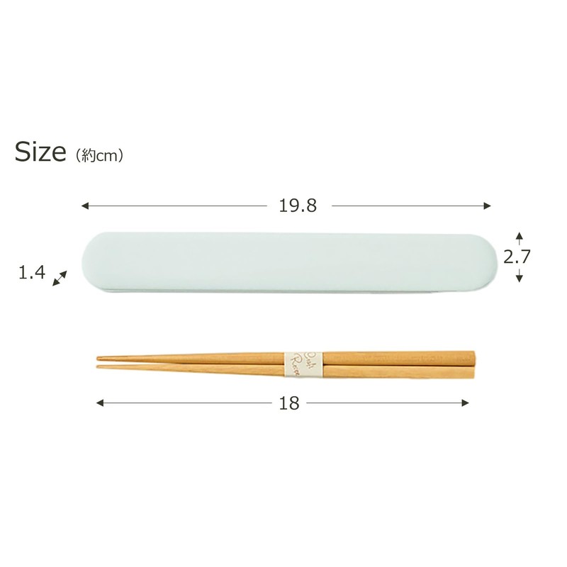 Takenaka T-36431 Chopsticks and Case Set, Candy Pop Chopsticks &