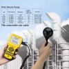 Pro HVAC 풍속계 휴대용 CFM 미터 USB 데이터를 PC Max/Avg/Min으로