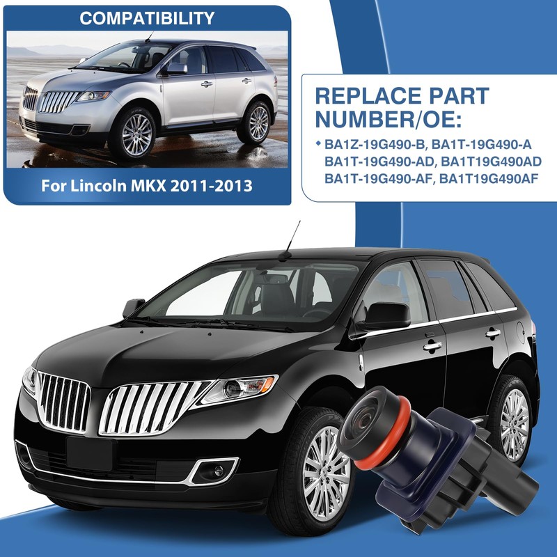 ACAUTO Rear View Backup Camera Fit for Lincoln MKX 2011-2013,