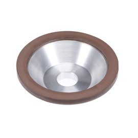 sourcingmap 100x32x20x10x3mm Resin Bond Cup Diamond Grinding Wheel 1000 Grit for Carbide Metal