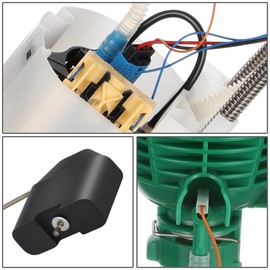 Auto Dynasty [35 Gallon Tank] E7180M Electric Fuel Pump Assembly Module Compatible with Dodge Ram 1500 4.7L Flex Engine 2004-2007, 12V, White